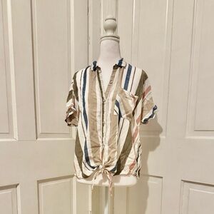 O'Neill Ivory and Blue Garment